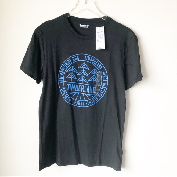 Timberland Other - Timberland | Black short sleeve tee with blue logo